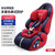 【五点式卡扣】儿童安全座椅汽车用宝宝座椅9月-12岁便携式通用(烈焰红 【安全带】)