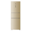 海尔（Haier）BCD-260WDCN 260升风冷无霜干湿分储三门杀菌节能静音彩晶变频冰箱（金色）