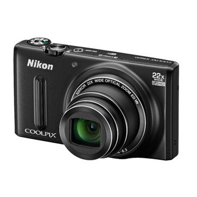 尼康(nikon) coolpix s9600 1600万像素22倍长焦行货包邮(黑色 套餐五