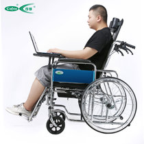 可孚逸舒轮椅带坐便折叠轻便老人手推车可全躺残疾人代步便携轮椅