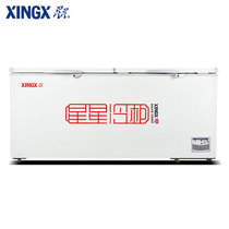 星星(XINGX)BD/BC-718C 718升卧式单温一室冷冻冷藏转换冷柜商用卧式冰柜(白色)酒水柜 超市柜