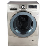 LG WD-H12428D 7公斤 变频节能滚筒洗衣机(银色) 纤薄机身 DD变频