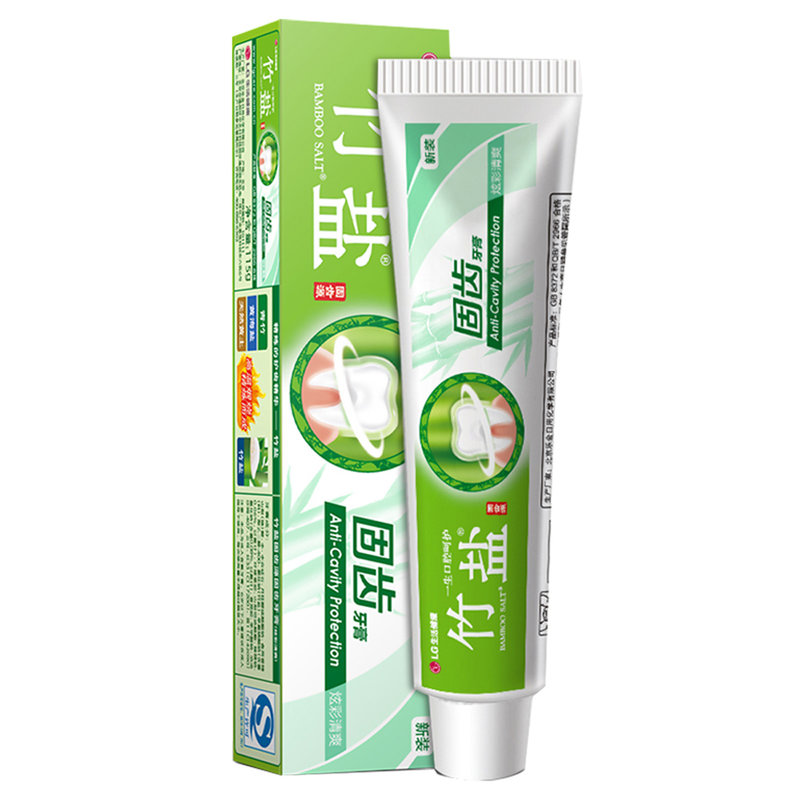 竹盐固齿源固齿牙膏115g