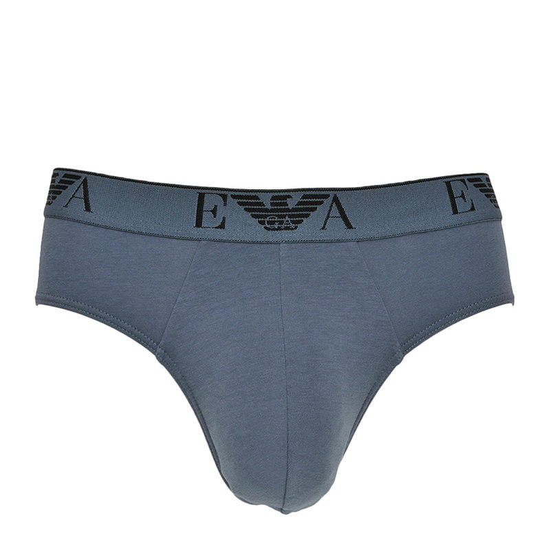 armani深蓝色棉男士三角裤 111321-5a715-blues码深蓝色 时尚百搭图片