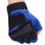 朵迪雅尚 健身手套器械训练锻炼男女半指透气防滑运动骑行手套(蓝色)