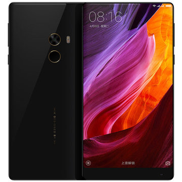 小米mix全网通尊享版6gb内存256gbrom陶瓷黑移动联通电信4g手机