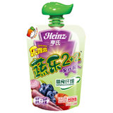 亨氏蔬乐2+2苹果蓝莓紫胡萝卜紫薯果汁泥