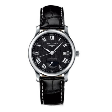 浪琴longiness名匠系列机械男表l2.708.4.51.