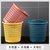 莫兰迪色卫生间垃圾筒 厨房厕所多功能垃圾分类桶 家用镂空废纸篓(大号蓝+大号黄+大号红)
