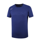赛丹狐短袖T恤男2021夏季高弹力轻薄透气运动健身快干健身短袖上衣SX5651(黑色 M)