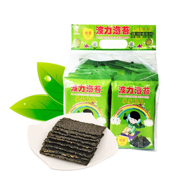 波力海苔荞麦脆脆120g休闲零食