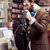 KNOMO英国falmouth英伦复古背包15寸笔记本电脑双肩包男商务休闲电脑包可收纳数码双肩背包男士包袋(黑色)