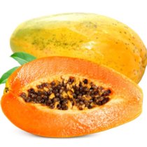 誉福园红心木瓜单果400g起 5斤（2-4个） 肉质细腻 浓郁香滑
