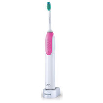 飞利浦（Philips）电动牙刷成人声波电动牙刷自动牙刷儿童牙刷 标配1支刷头HX3130/00 粉红色(粉色 标配)