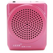 爱课(AKER)MR2100 便携腰挂锂电喊话器 教师专用小蜜蜂扩音器(粉色)