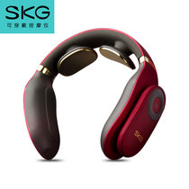 王一博的选择 SKG4098智能颈椎按摩器双电极片热敷护颈仪便携颈部脖子牵引器 尊贵款
