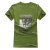 EAIBOSSCAN 春装新休闲时尚短袖T恤T130033(绿色 M)