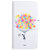 水草人晶彩系列彩绘手机套外壳保护皮套 适用于iPhone4/iPhone4S/苹果4/4代/4S伍(气球人)