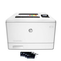 惠普（HP）M452dw A4彩色激光打印机 自动双面打印 标配无线打印 代替451DW 套餐五
