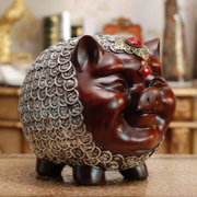 大号储蓄罐猪存钱罐 创意家居装饰工艺品客厅猪摆件生日礼品