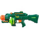 玩具手枪泽聪-7002英文版 EVA软弹枪安全电动枪 20子弹连发枪