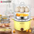 志高(CHIGO)多功能煮蛋器不锈钢蒸蛋器自动断电家用小型早餐机216/316/210(黄色 双层)