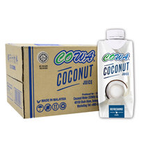 COWA椰子汁饮料330mL*12 马来西亚进口COWA椰奶饮料椰汁