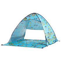 悠莱弗 户外儿童帐篷出行游玩沙滩野餐全自动帐篷防晒快开儿童户外帐篷 ZP.OT5610(蓝色)