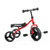 HUMMER悍马自行车 儿童脚踏三轮自行车/四轮滑步车童车 娱乐教育骑行儿童自行车 8寸高碳钢车架(瑞士红 单速)