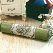 晶丽莱美容院专用多功能脚枕 糖果枕 欧式刺绣脚枕按摩枕头(绿色)