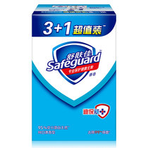 舒肤佳香皂纯白清香型115g*4 （抑菌99.9%新老包装随机发货）