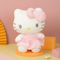 生活无忧LATTLIV卡通蜜语纱裙hello kitty公仔 女孩毛绒玩具创意少女玩偶(默认)