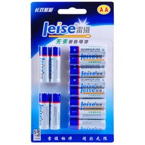 雷摄（LEISE)5号碱性电池 LSJ5AA-12  5号AA无汞环保碱性电池干电池12粒装【真快乐自营 品质保证】