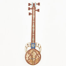 国美新疆十二木卡姆乐器书签热瓦普 实用 铜 乐器