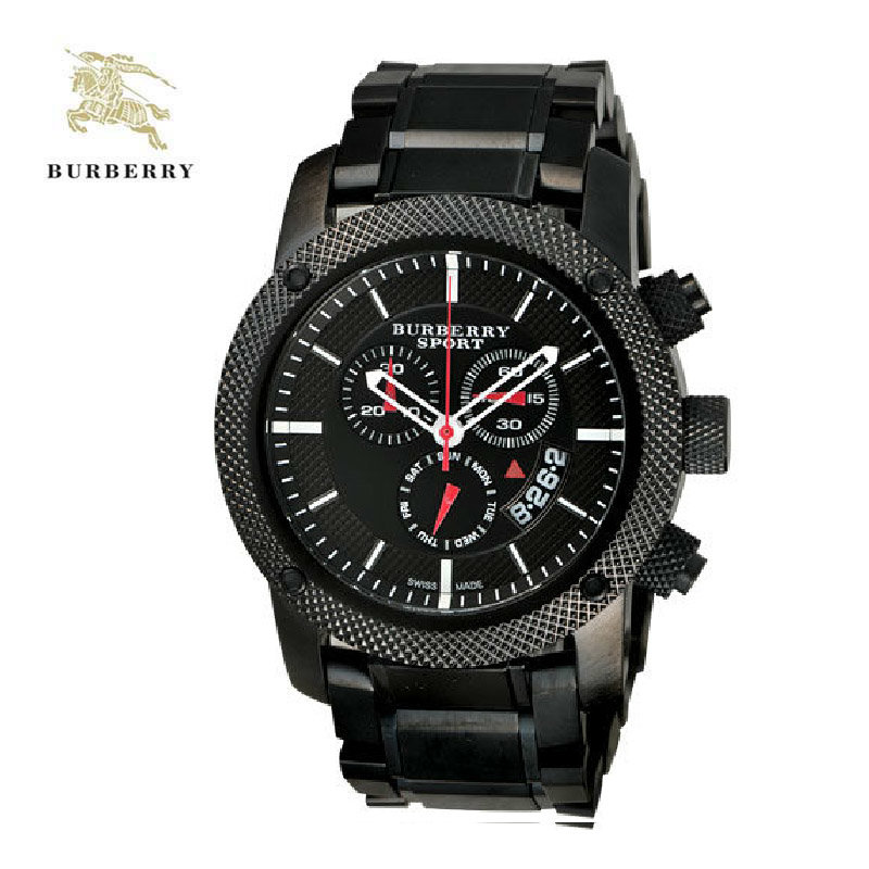 【Burberrybu7716瑞士品牌表BU7703】巴宝莉（BURBERRY）手表男士运动多功能霸气男表BU7700 BU7701