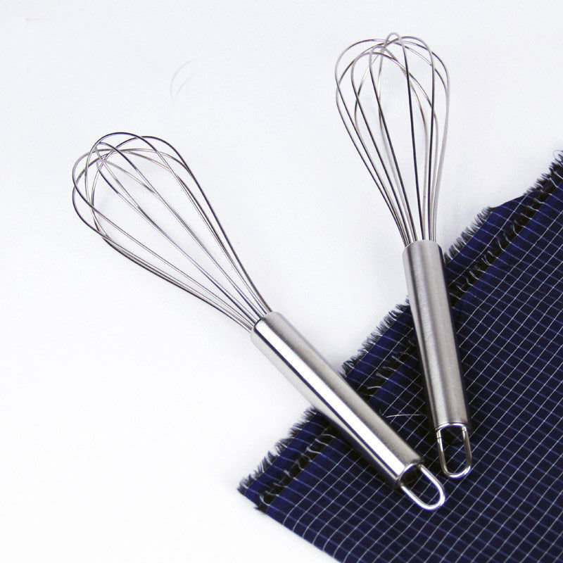 【棠诗其它其他工具图片】宙斯家用手动打蛋器 钢柄不锈钢打蛋器中号