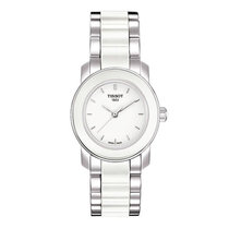 TISSOT 瑞士天梭T-Trend陶瓷高贵石英女表休闲商务女装女士手表腕表T064.210.22.011.00