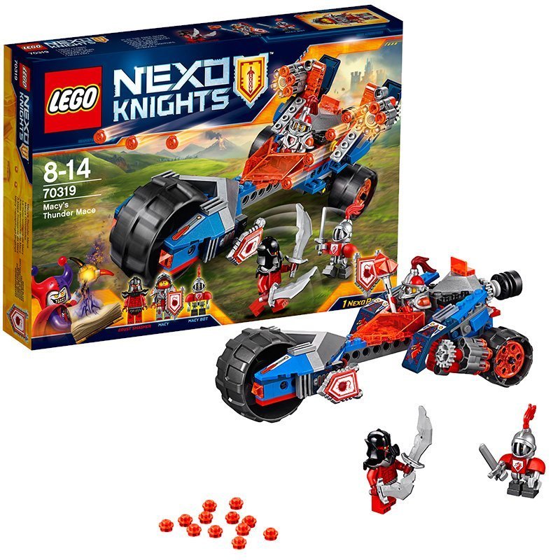 乐高 未来骑士团 梅西的雷霆12连发冲锋车 70319