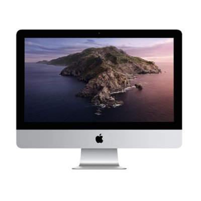 APPLE苹果 iMac一体机 21.5英寸台式电脑主机 4K显示屏 银色(银色 19款八代i3-8G-1TB四核)