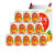 九日橙汁果肉果汁饮料238mL*12罐 韩国原装进口