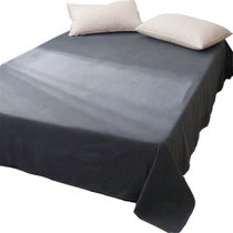 黛格单双人床上用品 1.2m 1.5m 1.8m 2.0m全棉色织水洗棉日系无印良品条纹格子小清新单品床单(默认 默认)