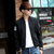 富贵鸟 FUGUINIAO 夹克男时尚潮流外套 17086FG520(黑色 XL)