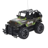 金丝维尔 儿童仿真越野遥控车模型 电动吉普玩具车(绿色)