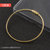 【5根套装】 金色钢丝圈环 钥匙扣链圈绳创意个性简约DIY材料配件(1.5x200)