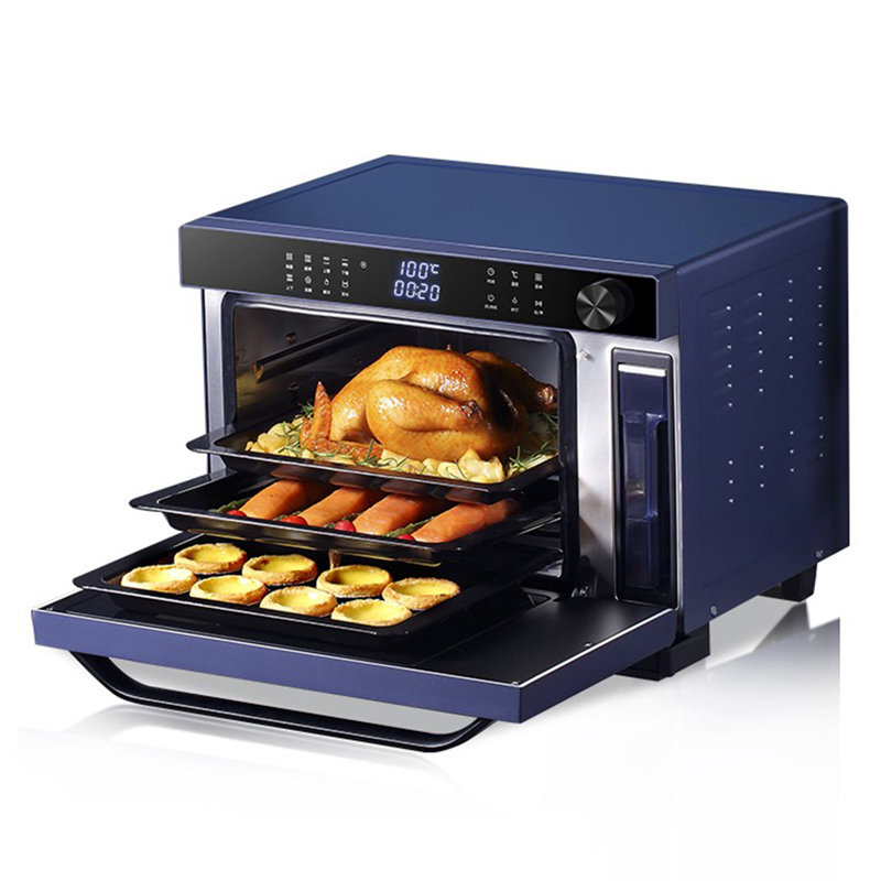 康佳kao-32s21电烤箱图片】康佳(konka)电烤箱 kao-32s21 蓝图片大全