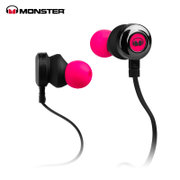 魔声（MONSTER） CLARITY HD 灵晰入耳式魔声运动耳机手机带麦潮酷(粉色)