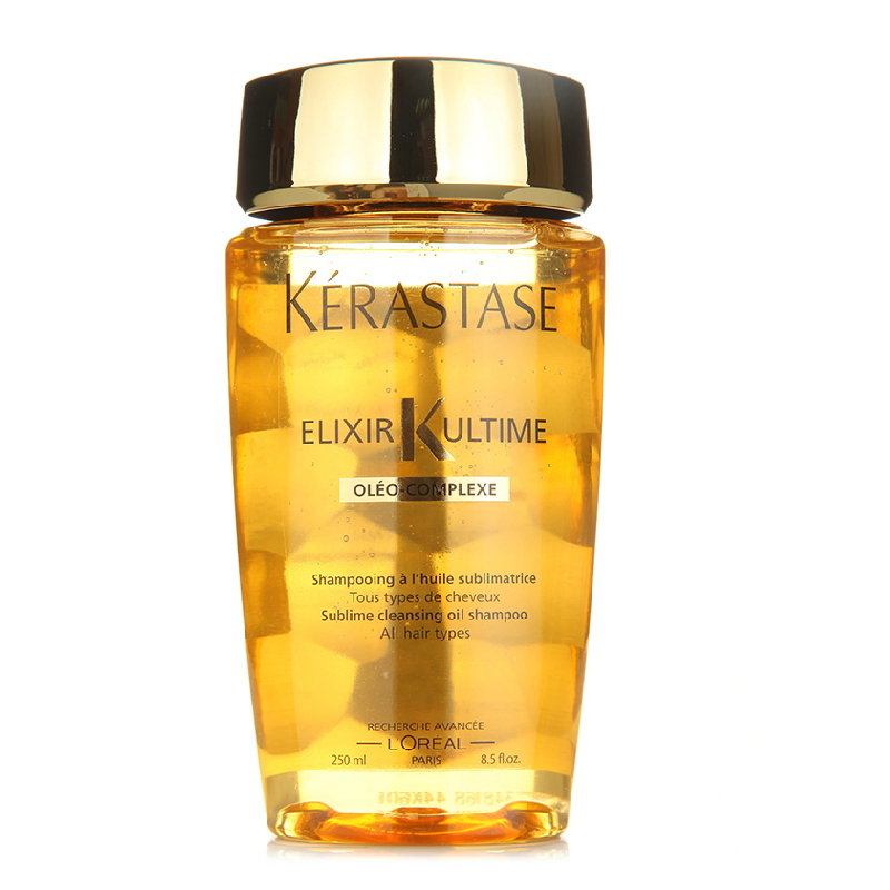 原装进口 新品 卡诗双重菁纯润泽洗发水250ml 金油洗发 修复受损洗发