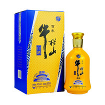 牛栏山浓香型白酒 黄瓶嘉酿45度白酒礼盒 500ml*6瓶【整箱配三个袋】