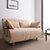 奥古拉家具 日式小户型客厅沙发床 多功能折叠沙发单人双人布艺沙发可拆洗(布艺-米色 1.2m)