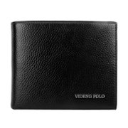 威登保罗（Videngpolo）商务休闲系列A111-2男士牛皮钱包（黑色）